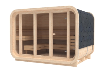 Preview: Gartensauna mit Elektroofen